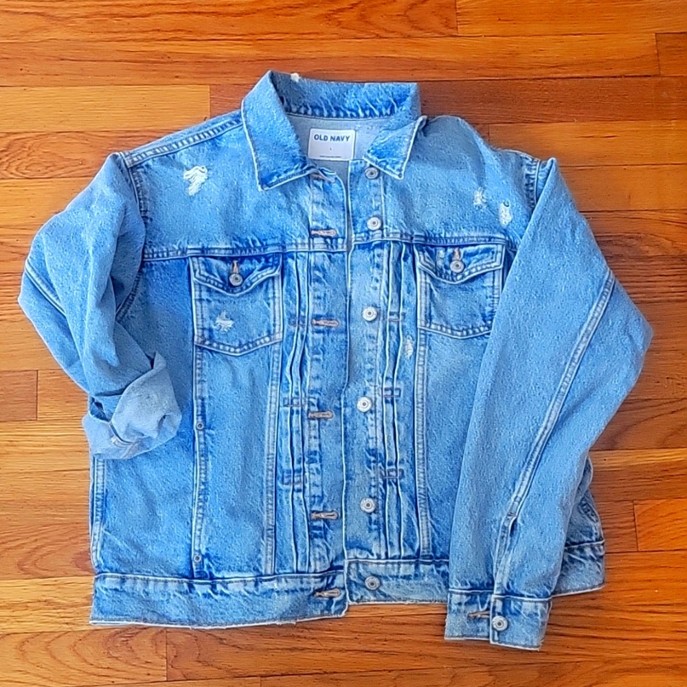 Old navy denim jacket like new